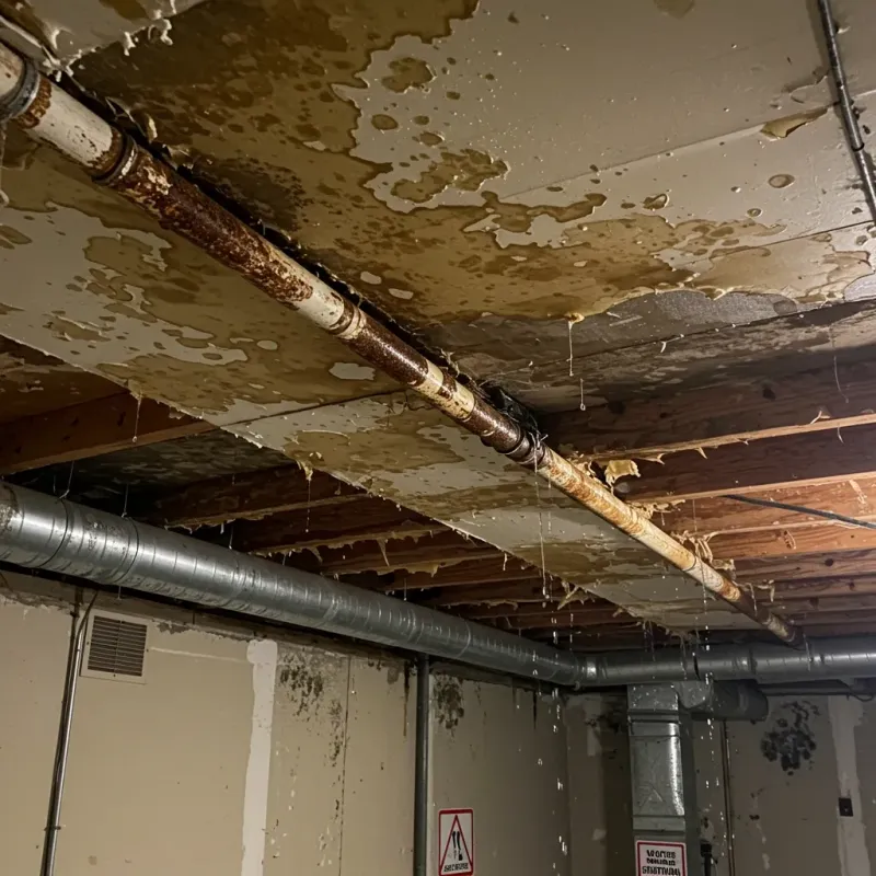 Ceiling Water Damage Repair in City of Staunton, VA